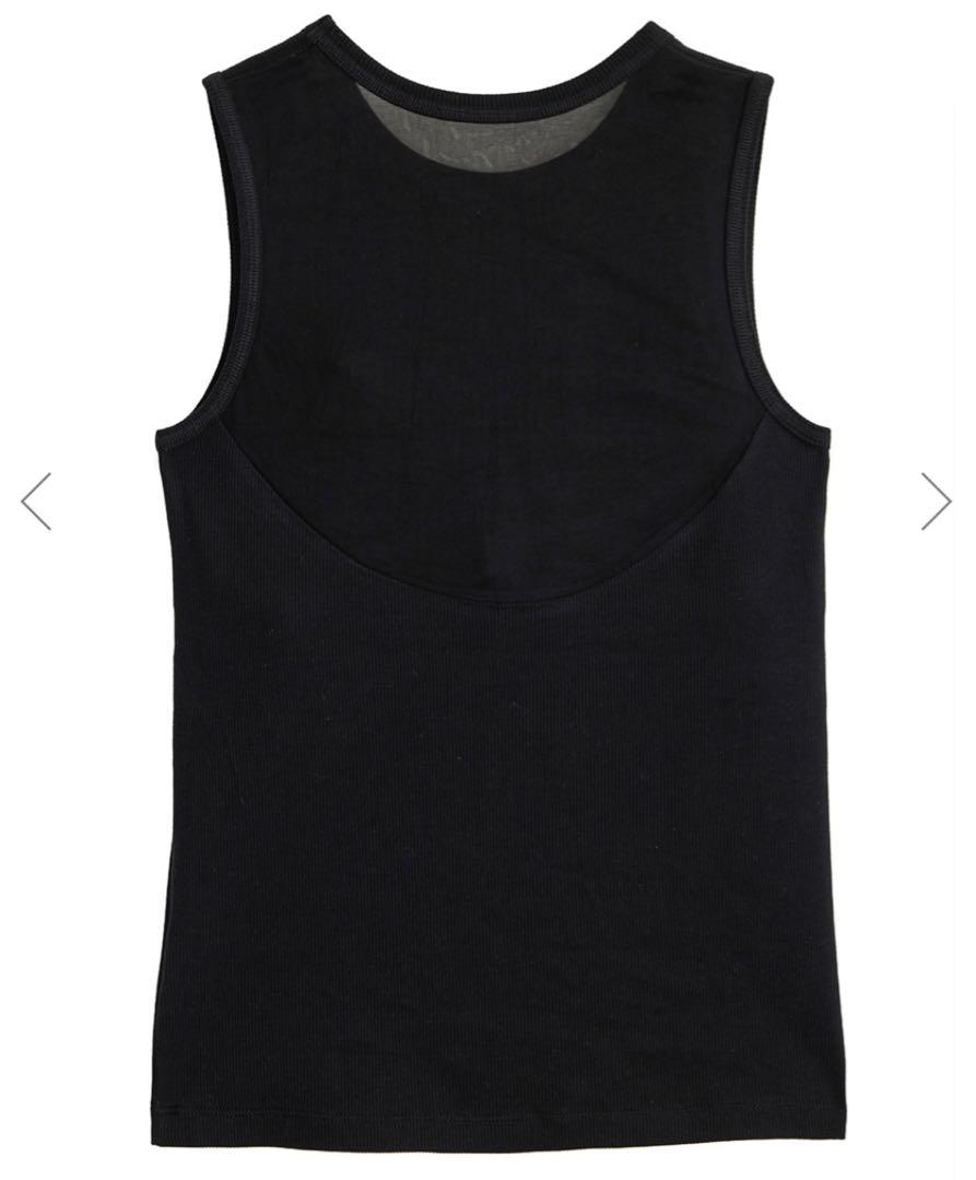 【FUUU様】AMERI USEFUL BACK SHEER TANK TOP USEFUL BACK SHEER TANK TOP