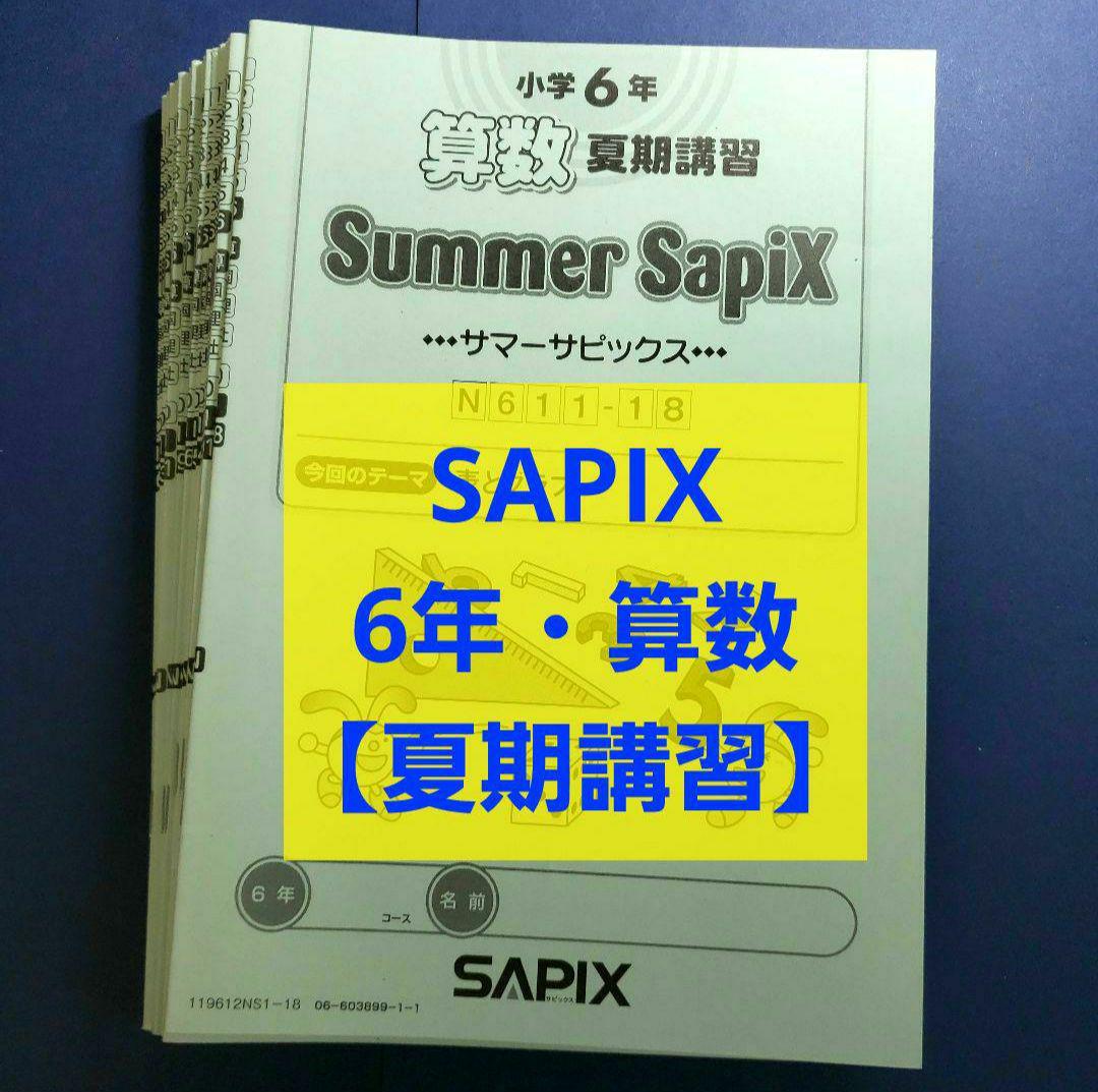 サピックス sapix 4年　算数.国語.理科.社会　夏期講習 4年サピックスSAPIX国語算数理科社会テキスト全て基礎