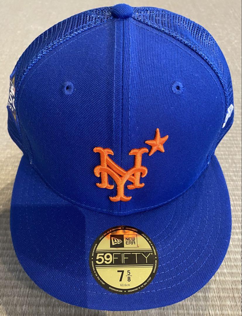 New Era ニューエラ 59FIFTY メッシュキャップ 7 5/8 青