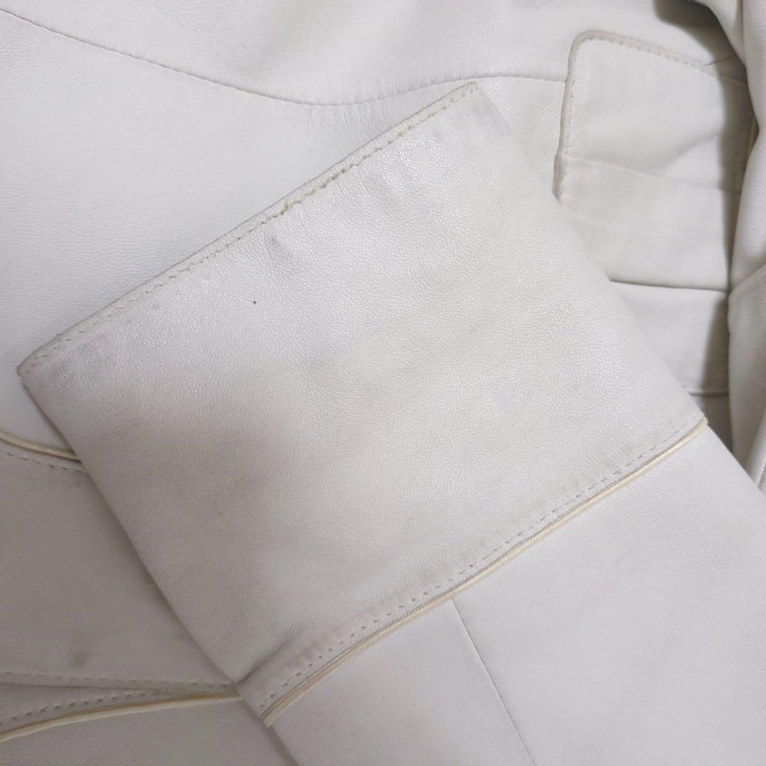 ◇ボールジィ＊トゥモローランド【M】レザージャケット　ノーカラー　羊革