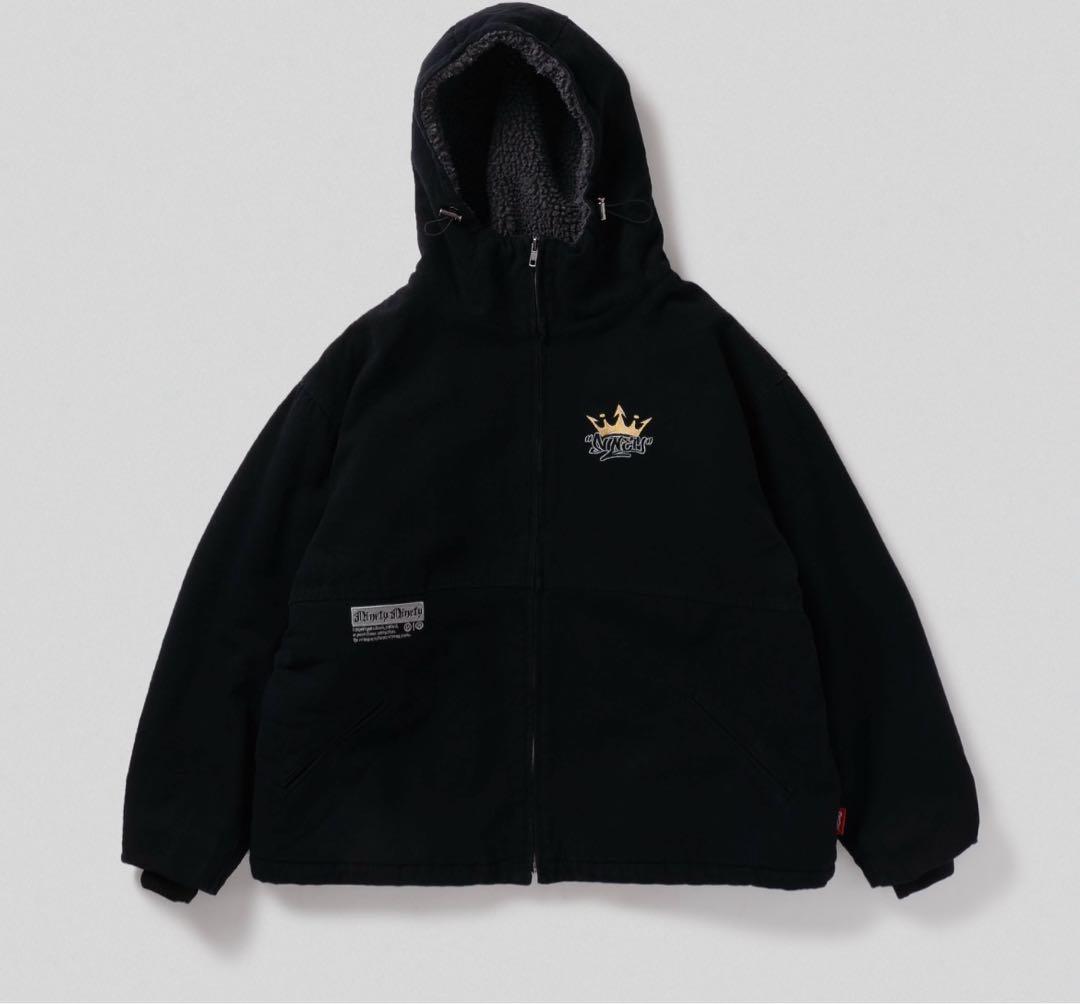 9090 King Logo Hooded Work Jacket