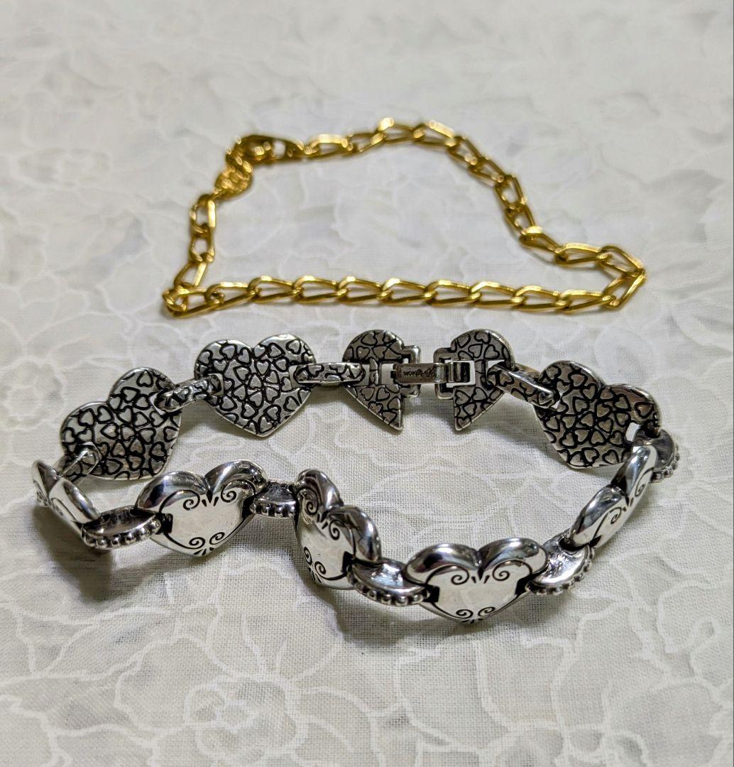 Brightonのハートのブレスレット・Cosmo goldのブレスレット 6,400円