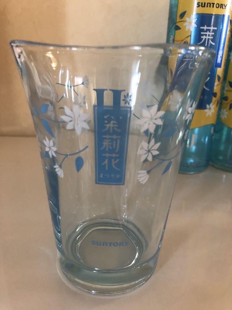 サントリー ジャスミン焼酎 茉莉花 20度 瓶 500ml ×6  グラス×6