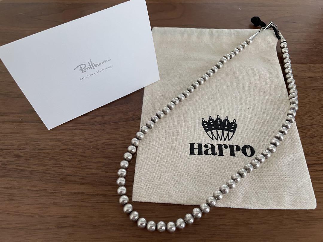 ロンハーマン購入Harpoハルポナバホパールネックレス8mmシルバー