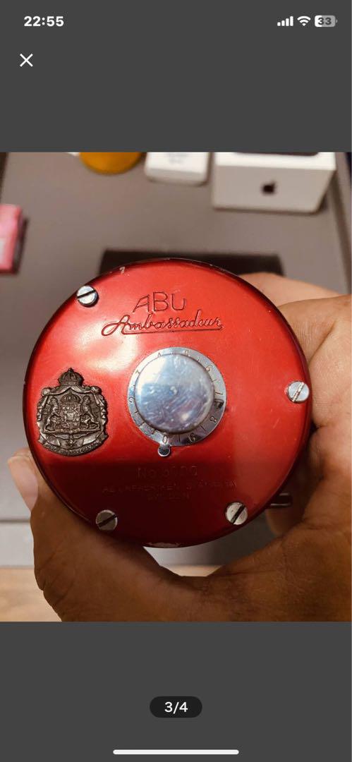 アブ　アンバサダー　5000 山型　OLDアブ