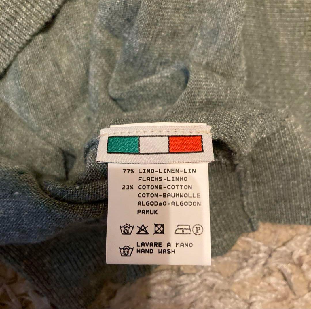 BAFY リネンコットンニットT