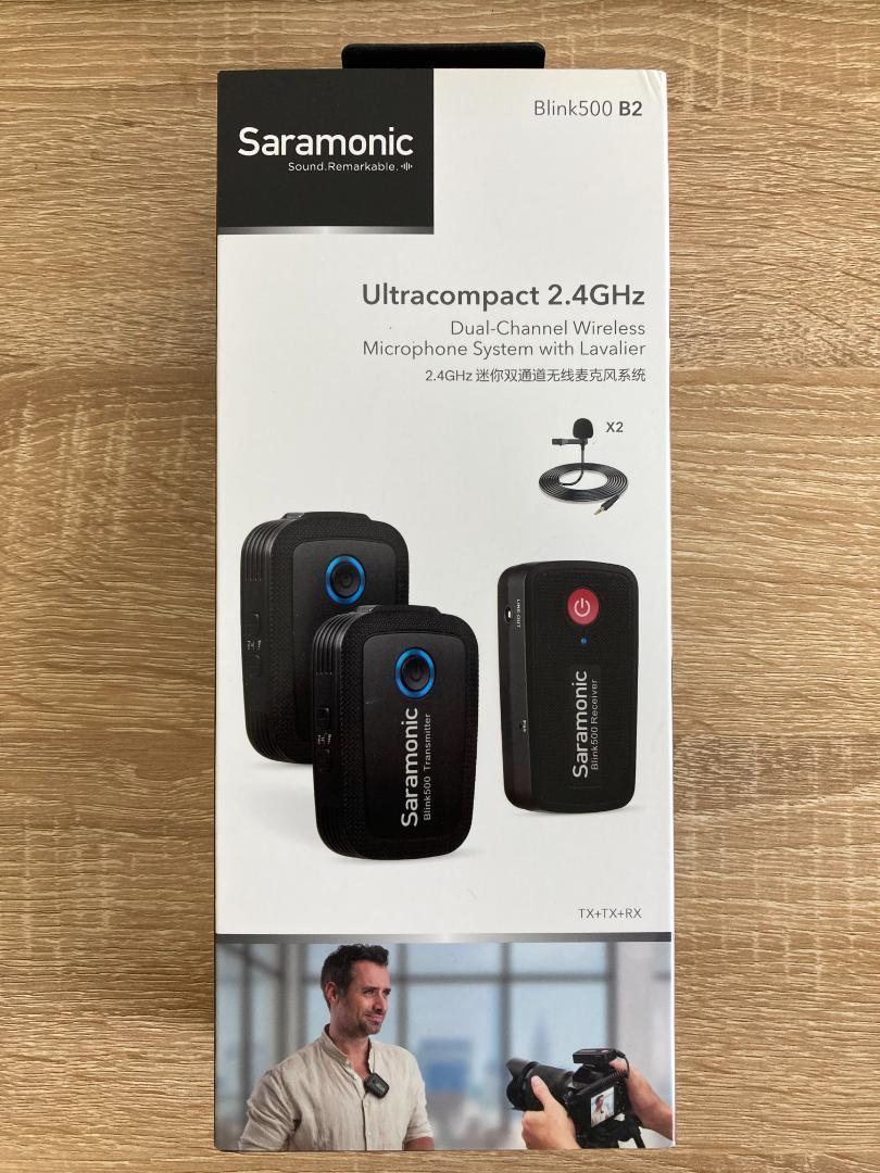 Saramonic 2.4GHz ワイヤレスマイクキット Blink 500B2