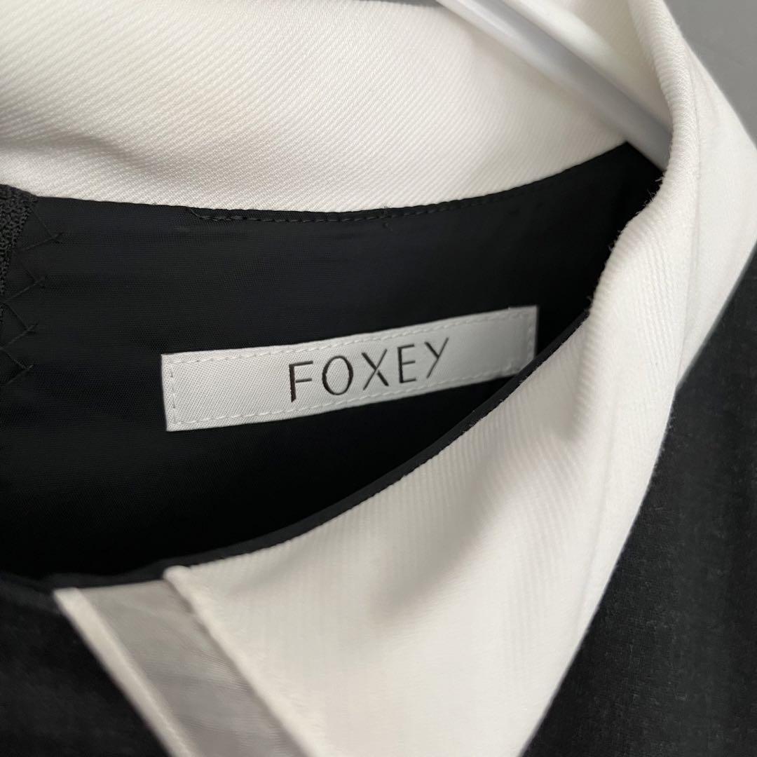 FOXEY】新品 襟付きワンピース ワンピース