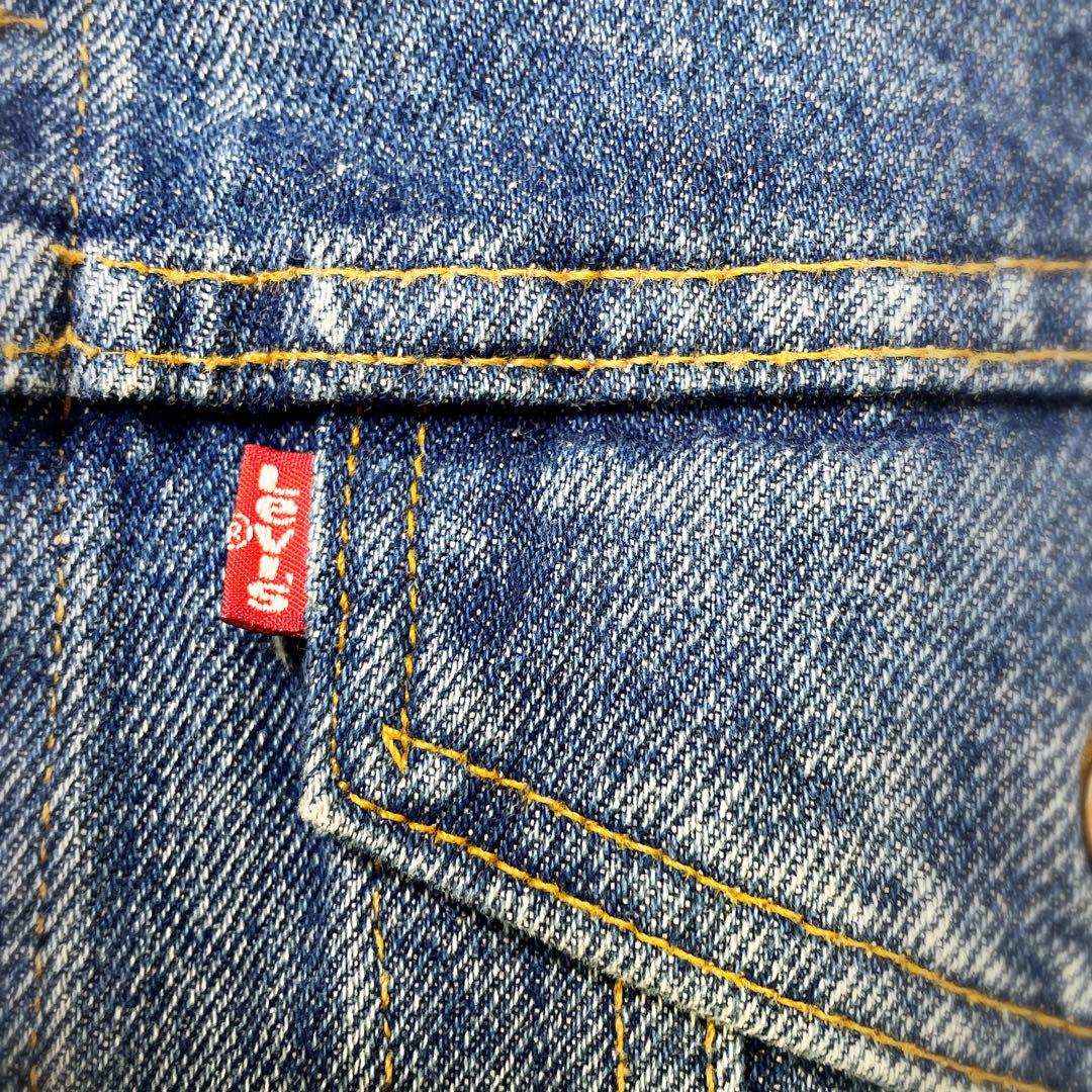 90S【Levi's】デニムジャケット Gジャン 70506 USA製 40濃紺