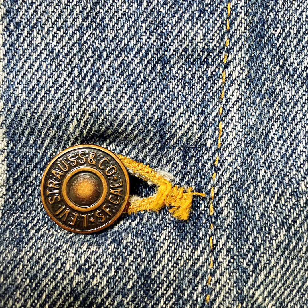 90S【Levi's】デニムジャケット Gジャン 70506 USA製 40濃紺