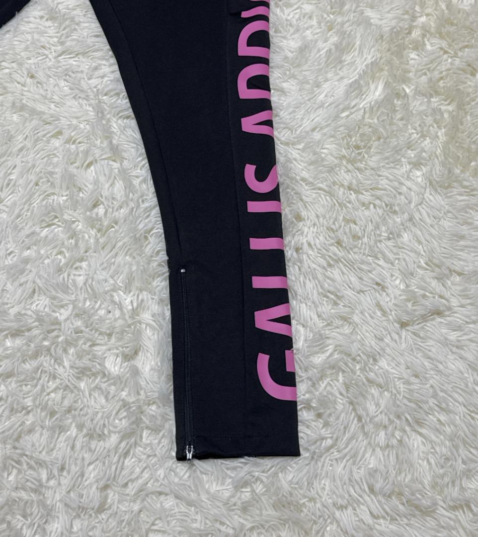 ビックロゴ GALLIS ADDICTION(S)大人気 パンツ スウェット 黒