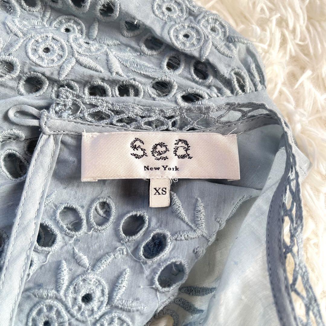 限定セール!!★★Sea N.Y ビッグレース襟ワンピース 送料関税込 c70485c2f3149f6e34223cbaec30c4