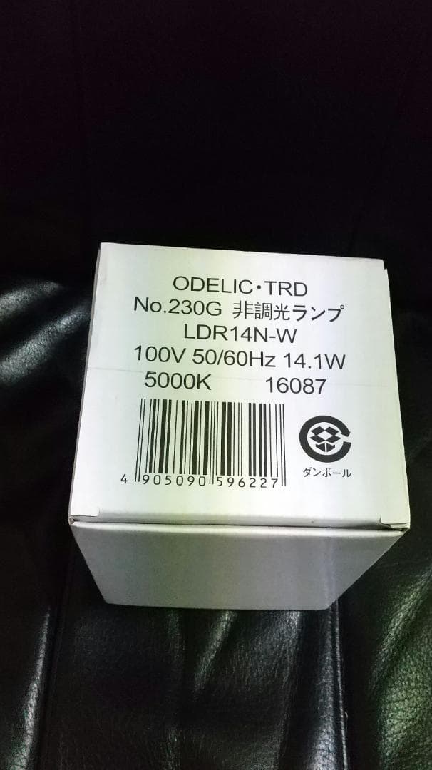 ODELIC LEDスポットライト防雨型+ODELIC 非調光ランプ