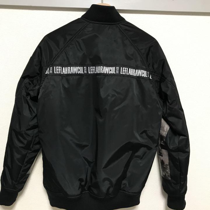 Amazon | (レフラー) LEFLAH line design MA-1 ジャケット エム
