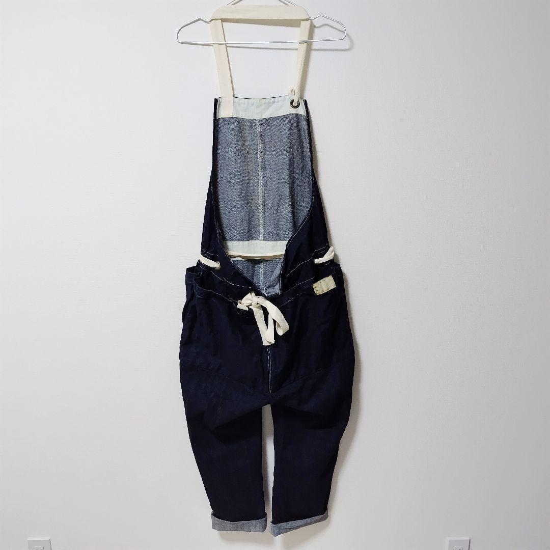 KAPITAL キャピタル エプロンデニム オーバーオール ネイビー 濃紺 S KAPITAL キャピタル エプロンデニム オーバーオール ネイビー 濃紺 S