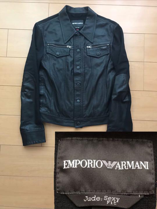 kid様専用★EMPORIO ARMANI レザー ジャケット★