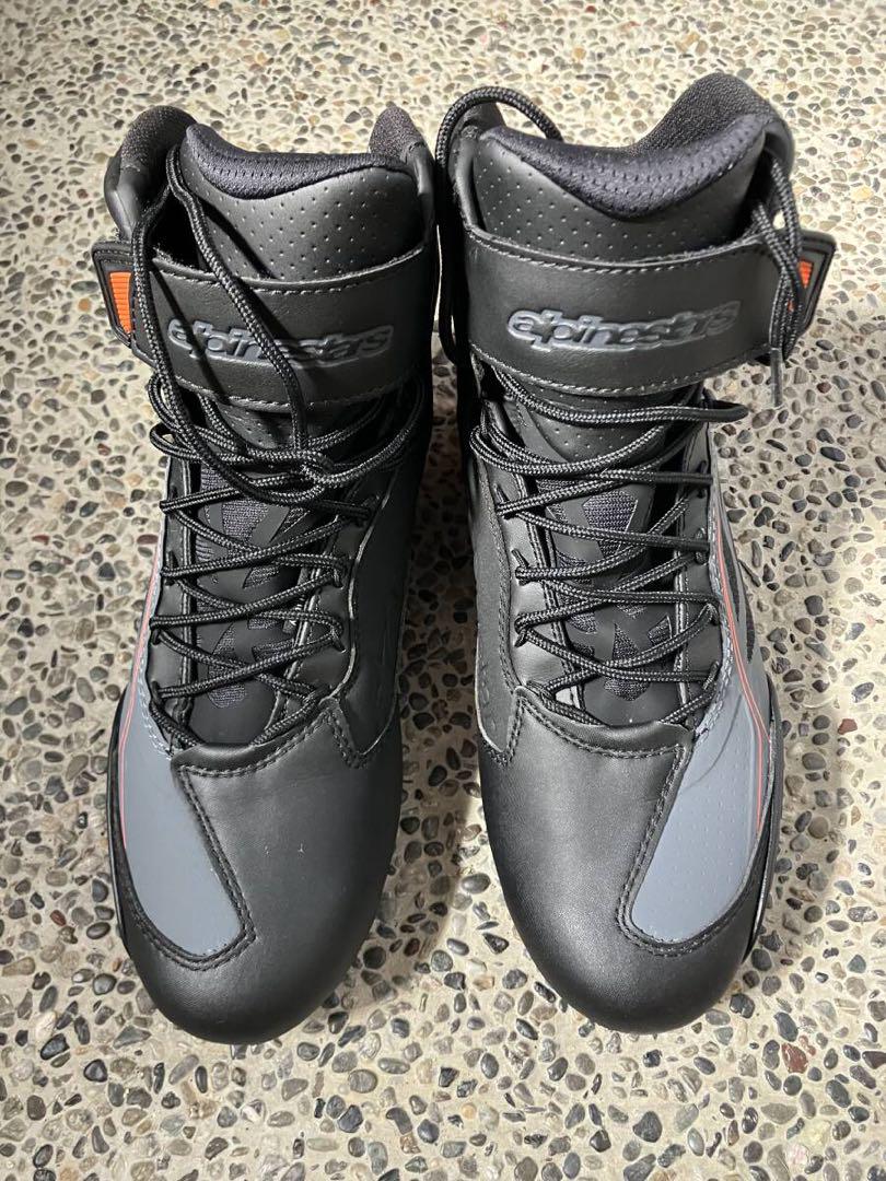 Alpinestars バイクシューズ ブラック/グレー　27.5