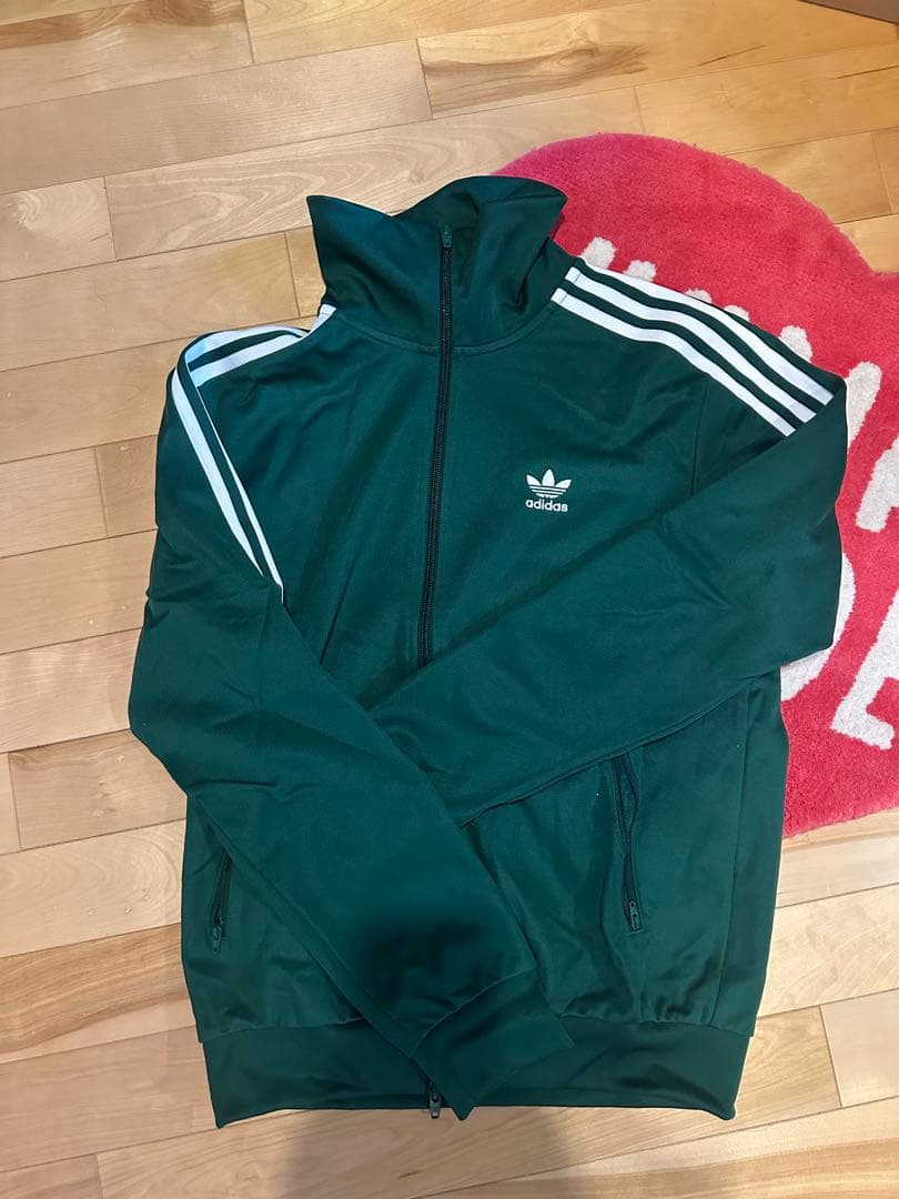 アディダス　トラックジャケット　ベッケンバウアー　L グリーン