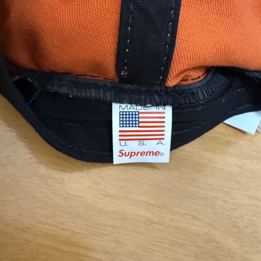 Supreme Tonal S Logo 6-Panel オレンジ 17aw