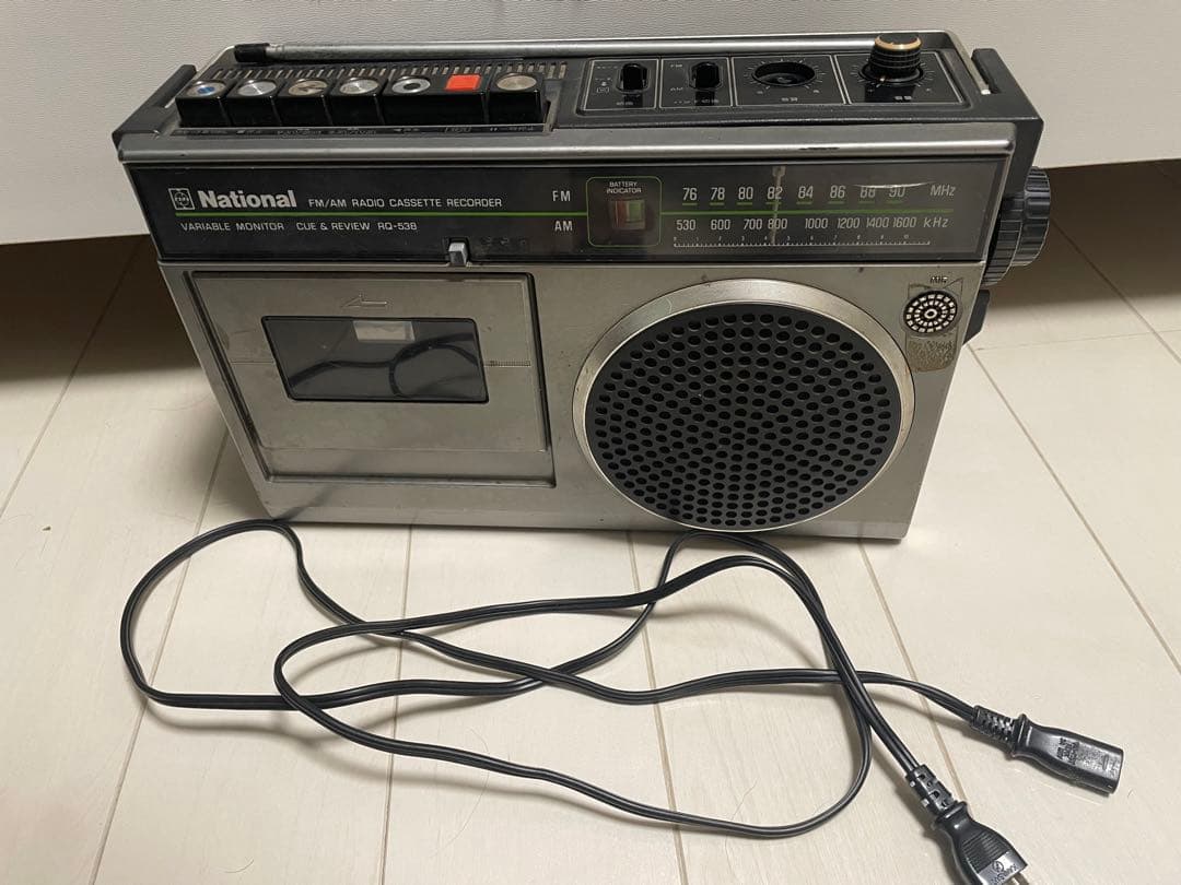 ナショナル ラジカセ 2台セット 昭和レトロ ジャンク品 レトロ 昭和 ナショナル National ラジカセ RQ-538【ジャンク】 - メルカリ
