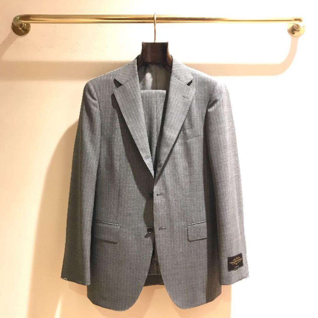 CANONICO 3BUTTONS PIN STRIPE SUIT 春夏 48