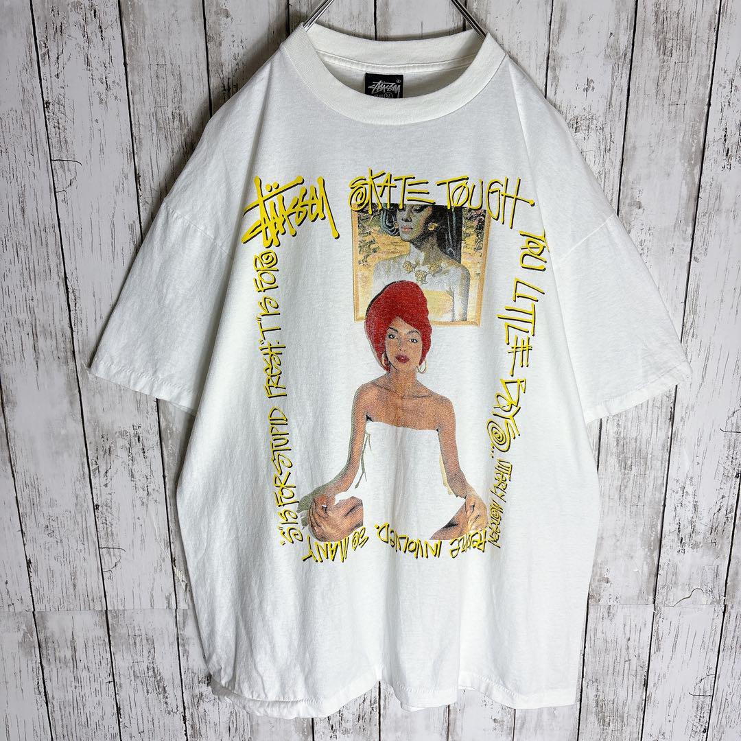 00's Stussy × NEXUS7 プリントTシャツ 