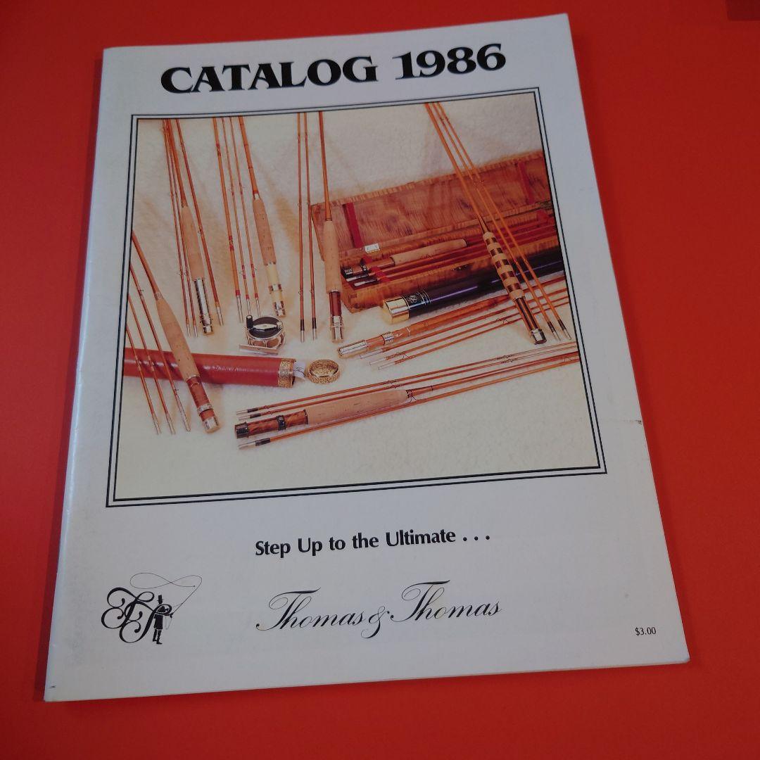 1986年 Thomas Thomas フライフィッシングカタログ目立った傷や汚れなし
