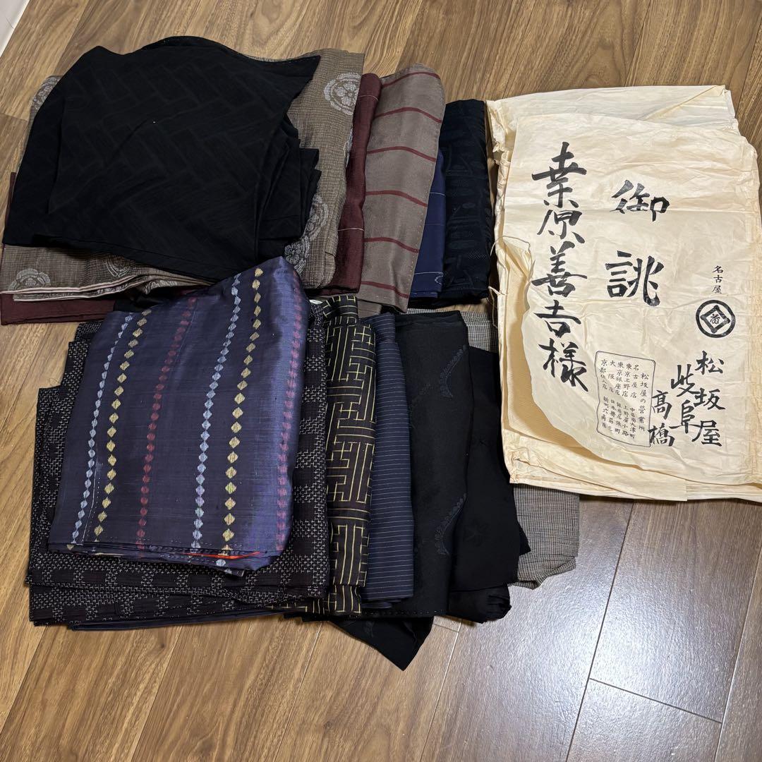 松坂屋 レディース 着物 まとめ売り13枚セット 和装 コスプレ リメイク等に