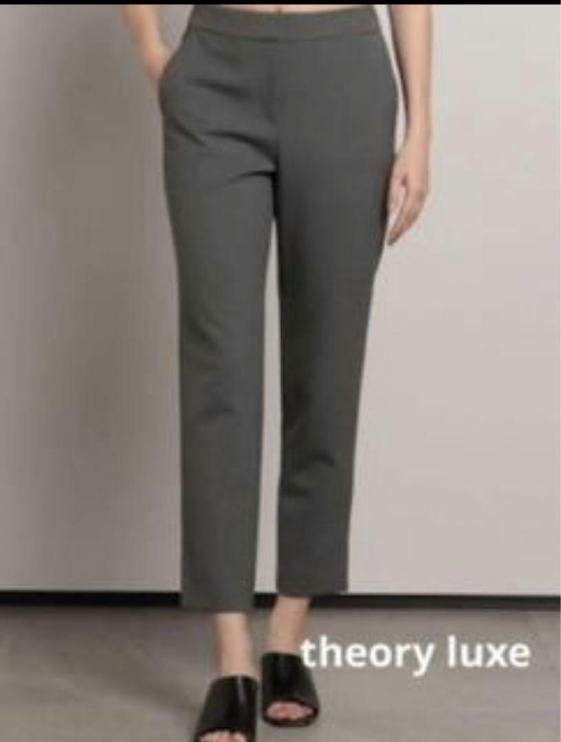 極美品 セオリーリュクス Frost Stretch Pelin 21ssパンツ
