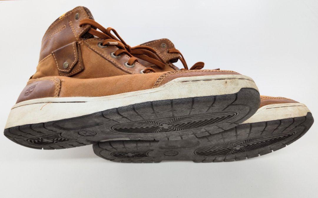 Timberland ブラウン ハイカットシューズ