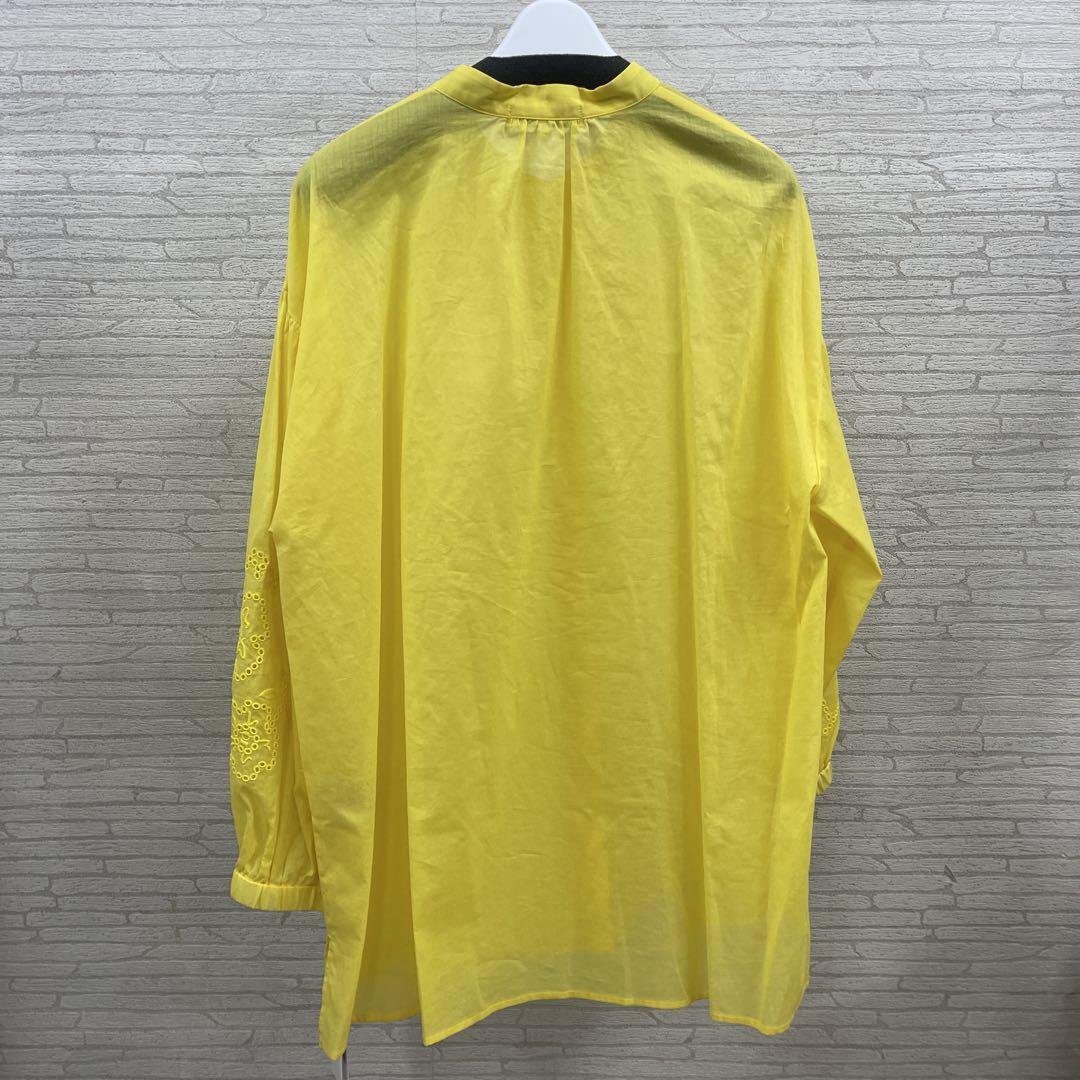 PICONE イエロー 長袖ボタンシャツ サイズL Mサイズも有り