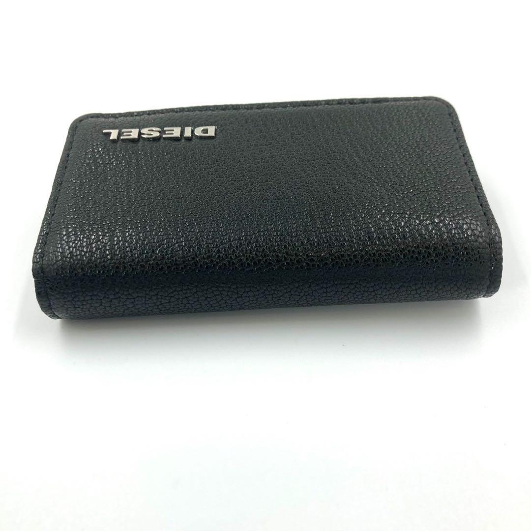 新品】ディーゼル キーケース 6連 ブラック レザー ストラップ