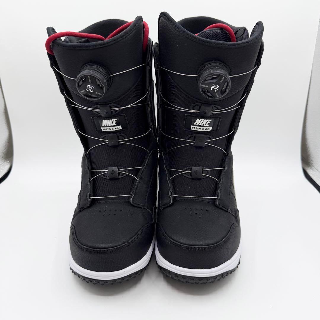 【美品】NIKE ナイキ スノーボードブーツ VAPEN×BOA ブラック 26