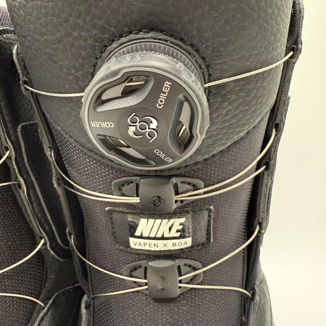 【美品】NIKE ナイキ スノーボードブーツ VAPEN×BOA ブラック 26