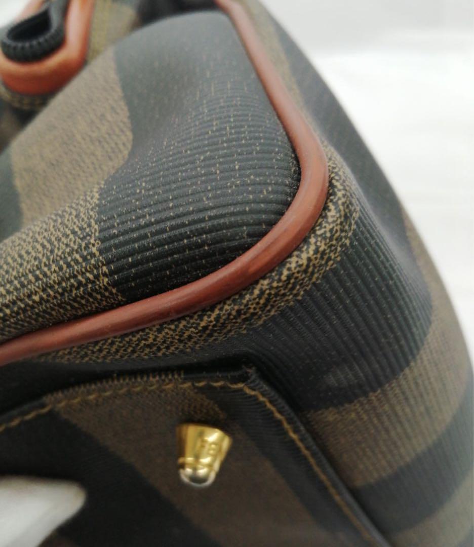 FENDI フェンディ 119044980038 ペカン柄 ハンドバッグ