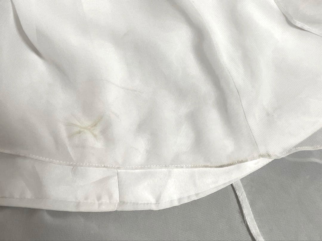 ドレスプロダクション　オフショルダーオーガンジーフリルドレス　w248 前撮り