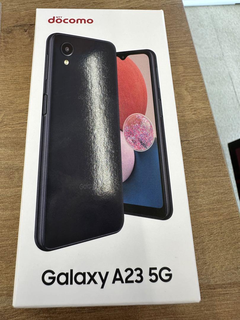 Galaxy A23 5G ブラック 64 GB docomo