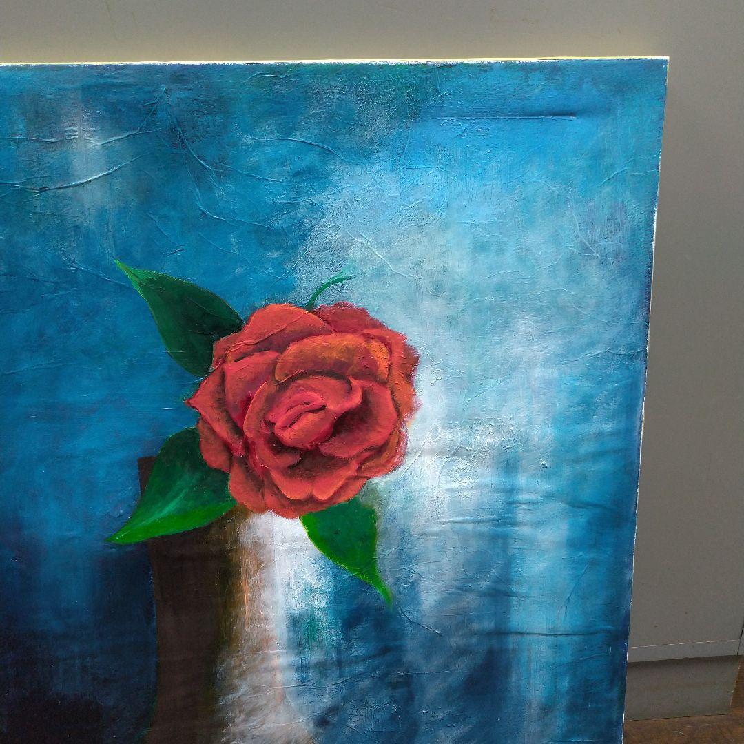 絵画！アクリル画！薔薇！