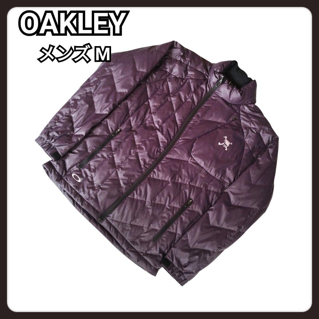 OAKLEY オークリー キルティング ダウンジャケット メンズ M ブラック