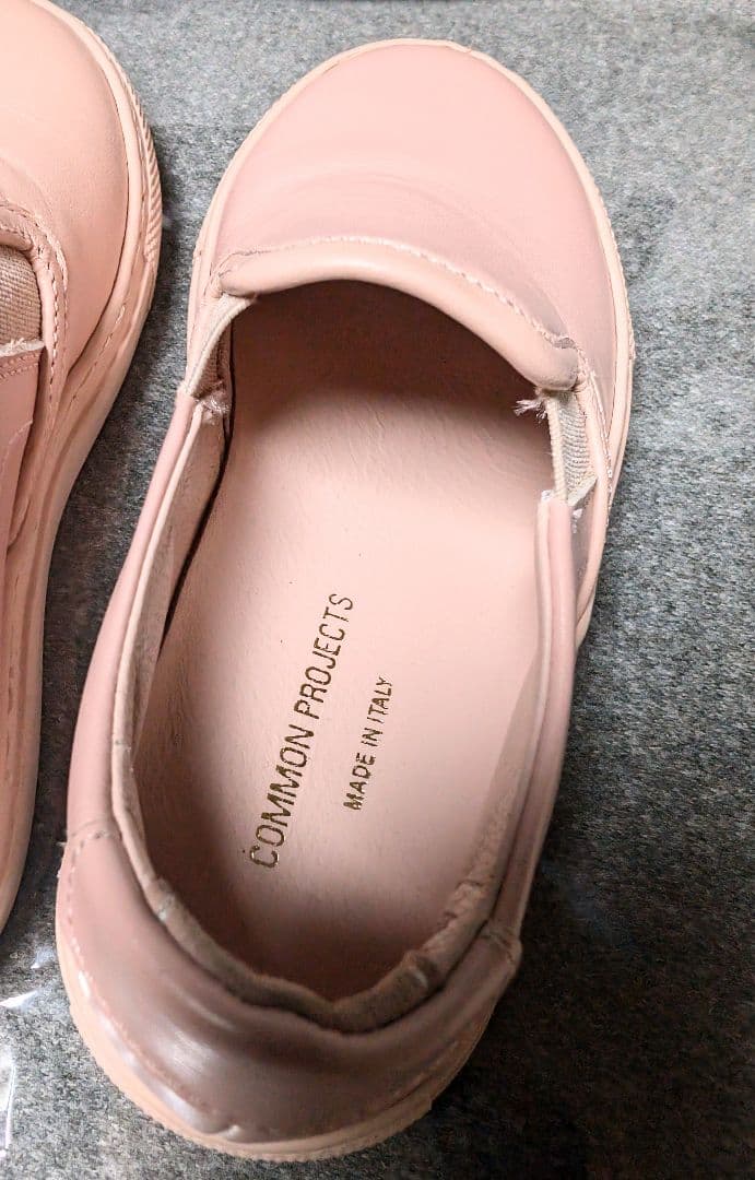 COMMON PROJECTS キッズ レザー スリッポン 16cm COMMON PROJECTS キッズ レザー スリッポン 16cm