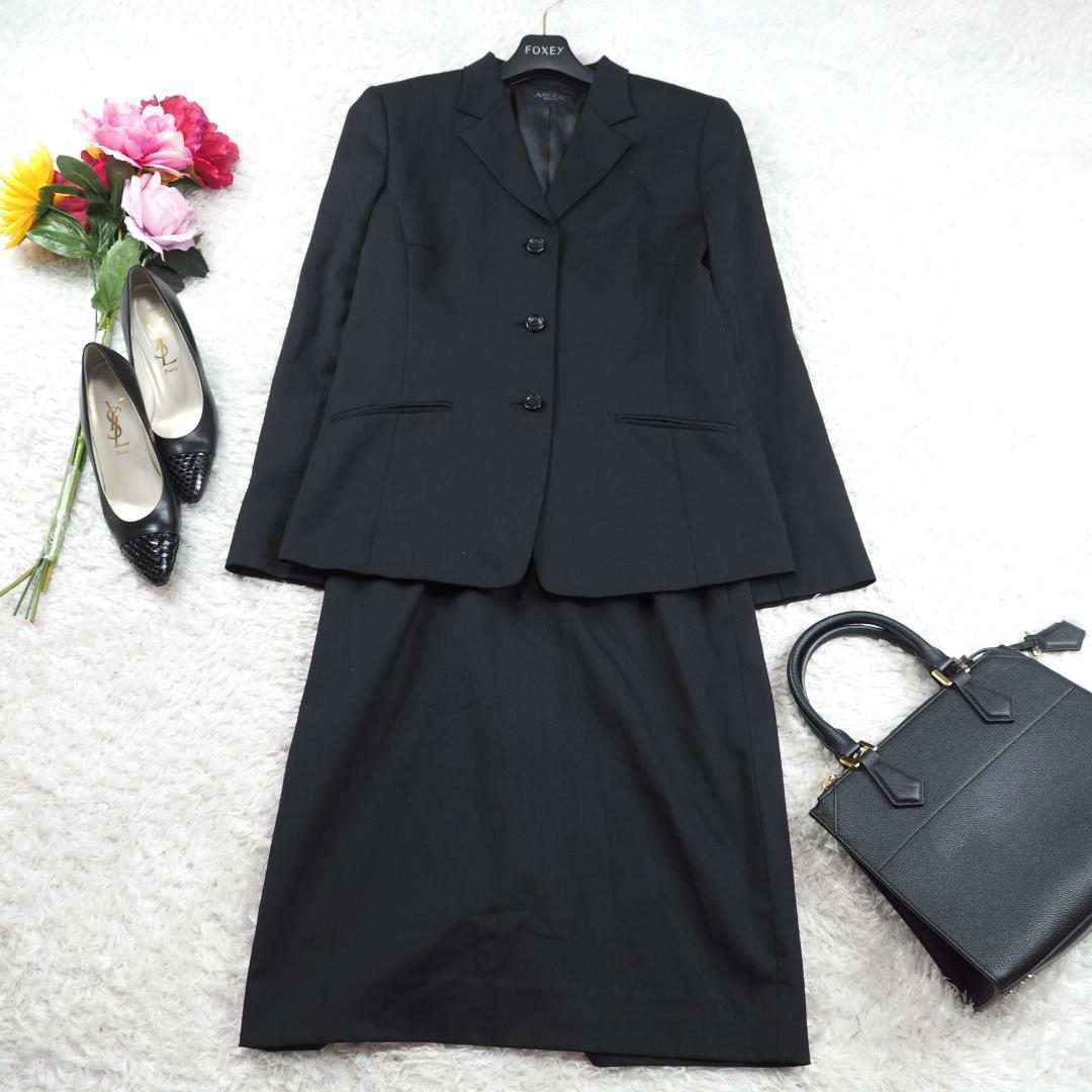 G5079*ASCOT☆東京スタイル☆スカート☆スーツ☆セットアップ☆黒☆11