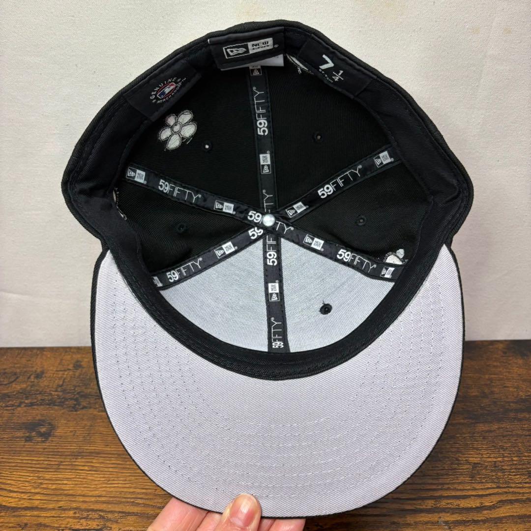 N10 ニューエラ 59fifty ホワイトソックス MLB 限定 美品2360