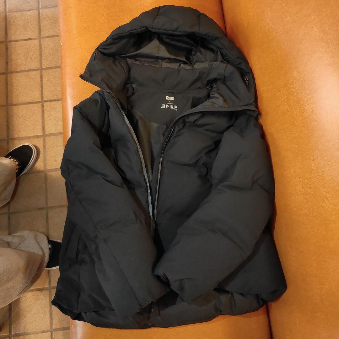 UNIQLO ユニクロ シームレスダウンパーカ黒 Lサイズ 値下げしました！