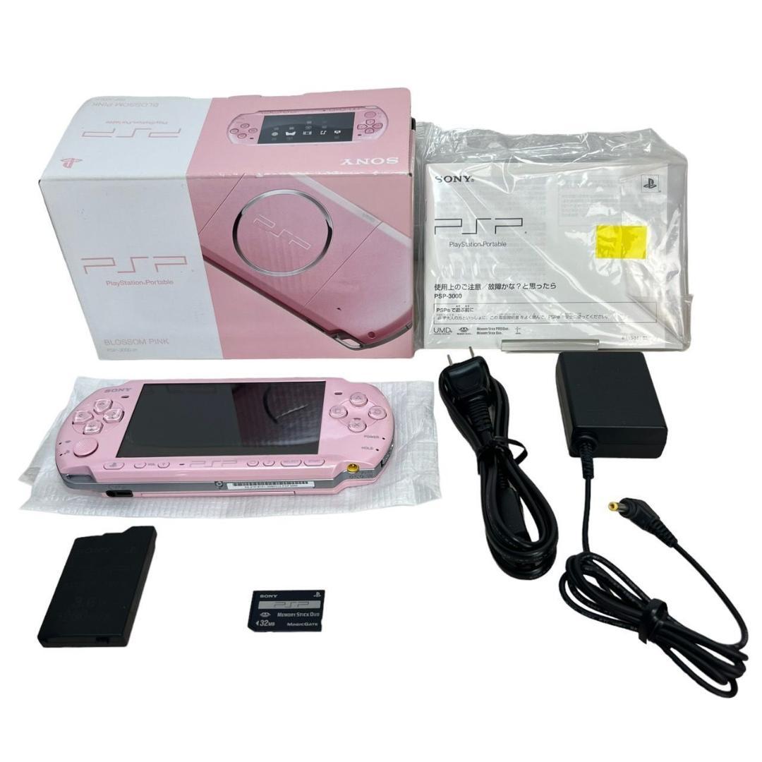 極美品★画面傷なし★SONY ソニー PSP PSP-3000ZP ピンク