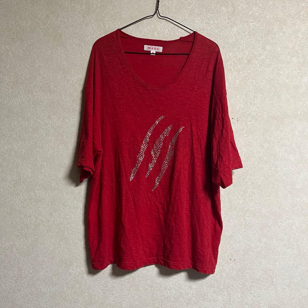 masu ラインストーン Tシャツ
