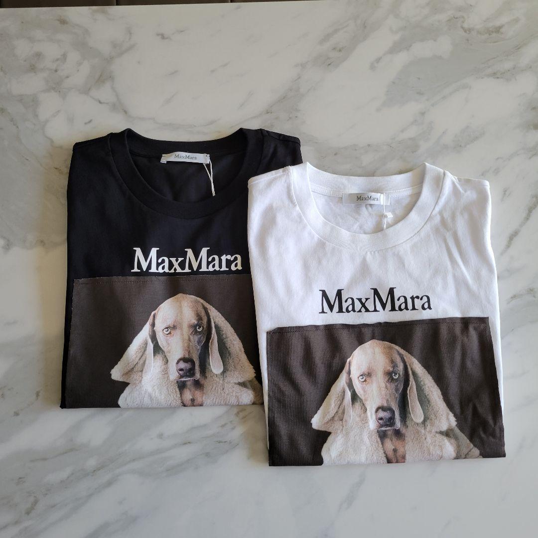 ★新品未使用★Max Mara ウェグマンプリント Tシャツ サイズ多数