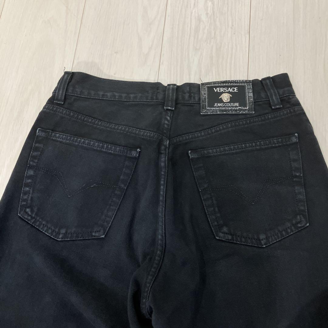 美品！Versace jeans couture ストレートデニムパンツ 104