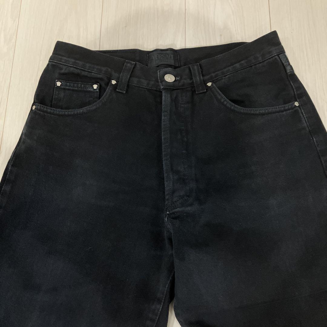 美品！Versace jeans couture ストレートデニムパンツ 104