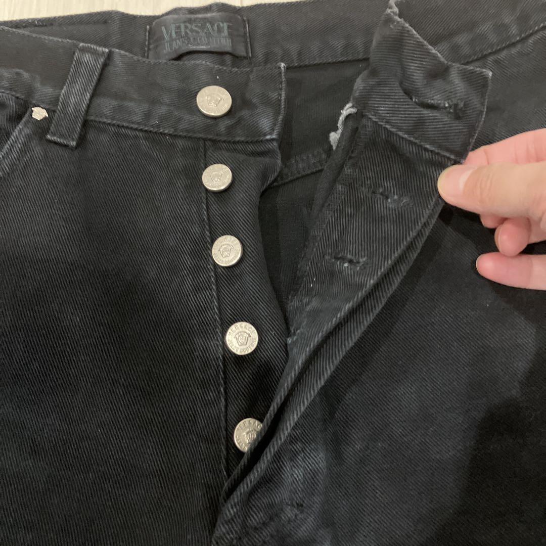 美品！Versace jeans couture ストレートデニムパンツ 104