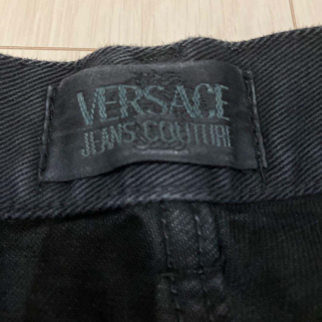 美品！Versace jeans couture ストレートデニムパンツ 104